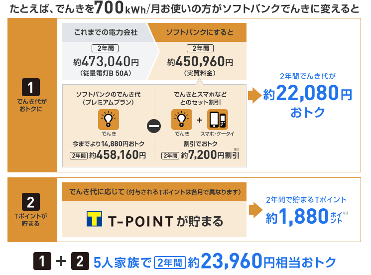 東京電力管内プレミアムプラン料金単価