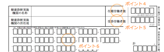 定期健康診断結果報告書の第二関門