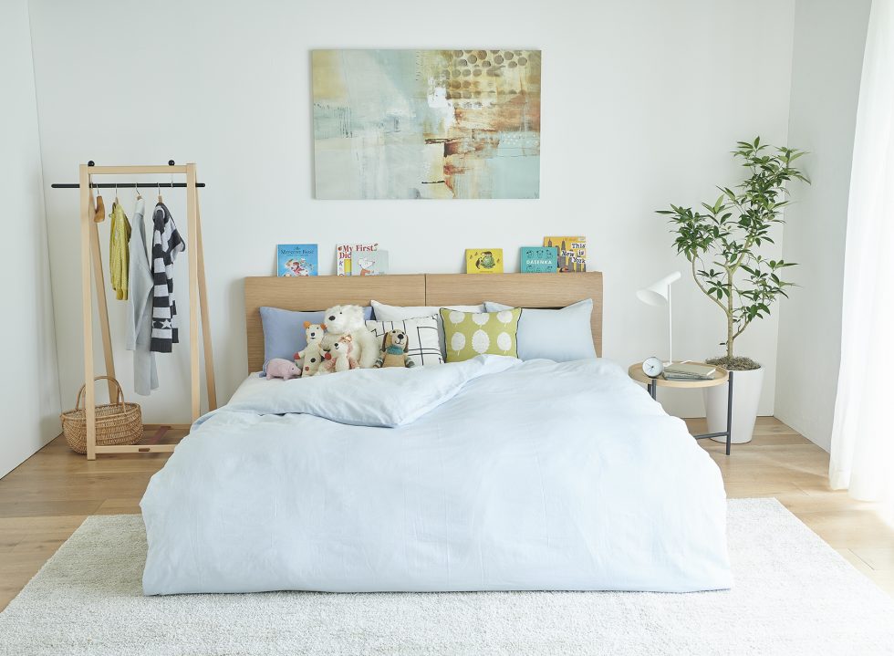 親子並んで眠る寝室コーディネート 家具 インテリアの大塚家具