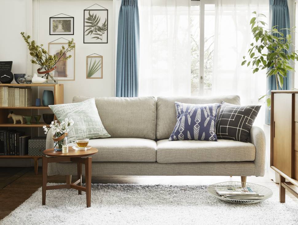 1人暮らしの1ldk北欧コーディネート 家具 インテリアの大塚家具