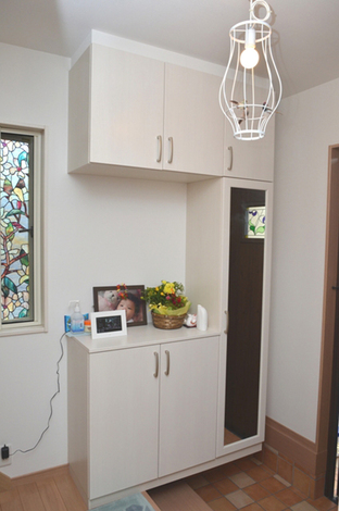 たっぷりの玄関収納 イエタテ