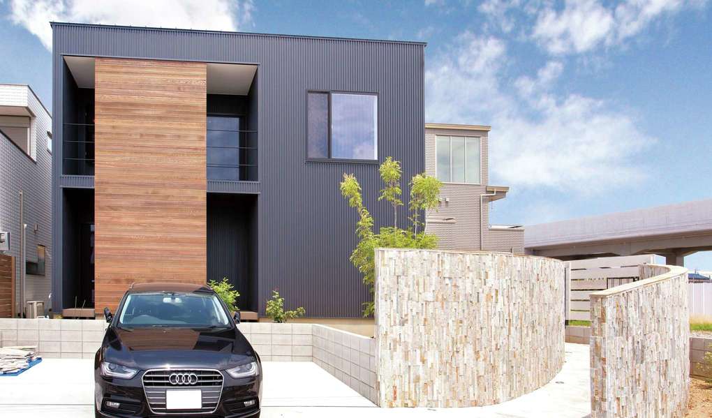 建築家と共に建てた 2階リビングのモダン建築 未来創建の新築施工例 イエタテ