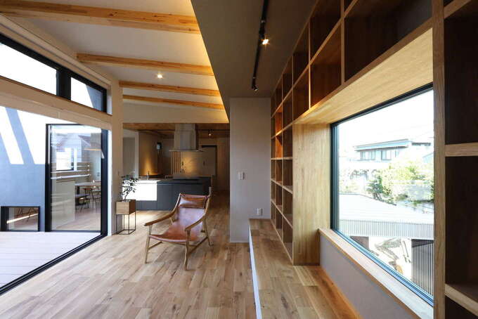 アウトドアリビングが内と外を繋ぐ2階ldkの家 Kozen Style コバヤシホームの新築施工例 イエタテ