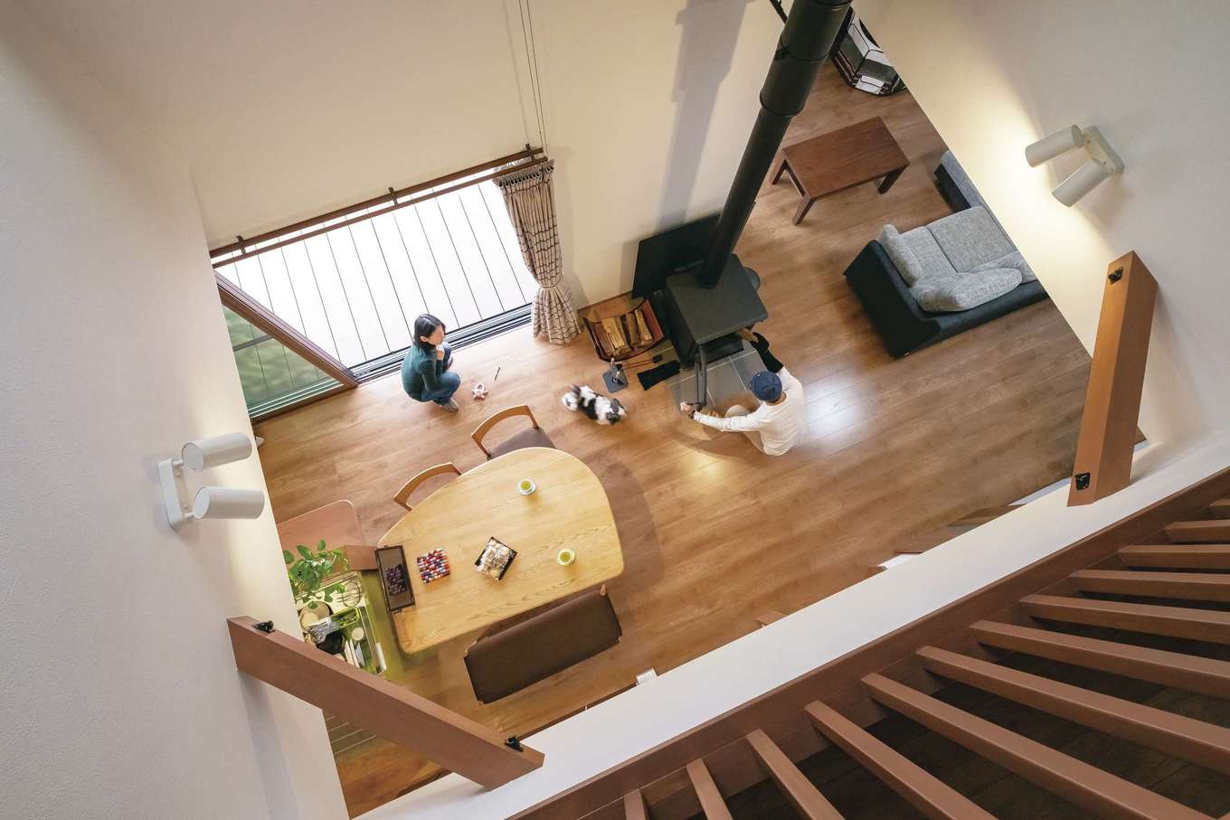 Ldkの一番いい場所に薪ストーブを設置 人が集まる場になれば とご主人 イエタテ