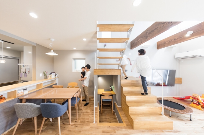 光熱費 維持費負担が少なく 住むほどに お金が貯まる家 Gate Air House 阿部住宅の新築施工例 イエタテ