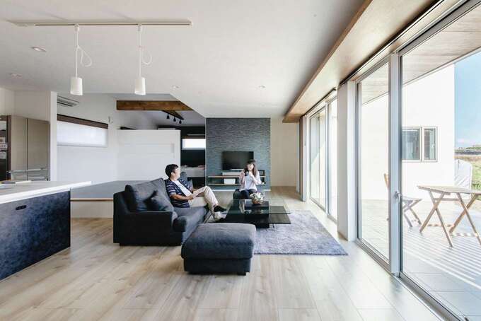 リゾートのように暮らす アウトドアリビングのある平屋 吉川住建の新築施工例 イエタテ