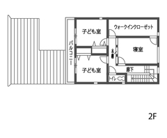 中庭を中心に回遊できるプライバシーに配慮した家