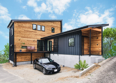 建築家と楽しみながら創ったスキップフロアの家