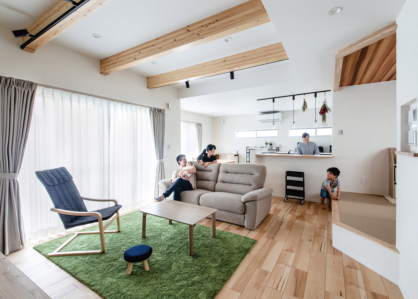 先々のことまで考えて創った 家事も子育ても楽しくなる家 | アイフルホーム焼津店 (三住建設)の新築施工例【イエタテ】