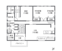 間取り・デザインともこだわり満載それぞれの望みを叶えた二世帯住宅