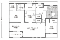 1,000万円台で実現便利＆エコがうれしい愛犬との平屋ライフ