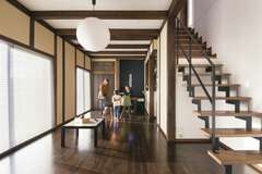 夫婦の“好き”を詰め込んだ、和モダンな木の住まい