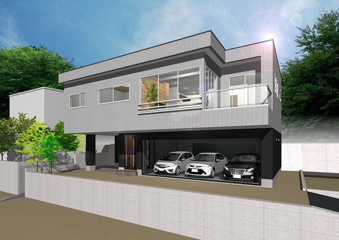 ビルトインガレージの重量鉄骨２階建て住宅 完成見学会 19 05 11 19 05 12開催 静岡市清水区