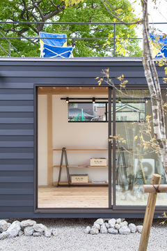 住たくeco工房 木製コンテナハウス『木箱』