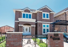 子どもの頃からの憧れを現実に 総レンガの本物の輸入住宅