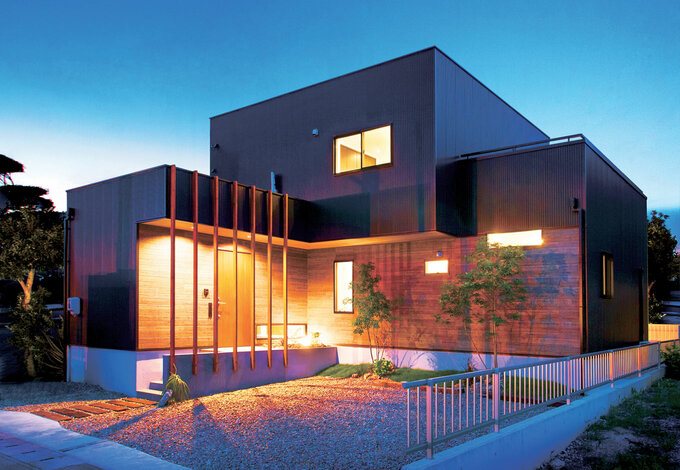 ハブリビング に笑顔が集まるデザイナーズハウス Arrch アーチの新築施工例 イエタテ ハブリビング に笑顔が集まるデザイナーズハウス Arrch アーチの新築施工例 イエタテ