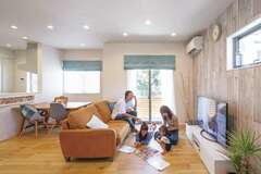 夫妻のセンスが光るアメリカンスタイルの家