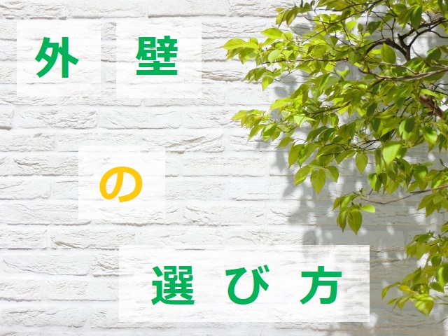 外壁の種類 メリットとデメリット アピタ静岡店 イエタテ相談カウンター