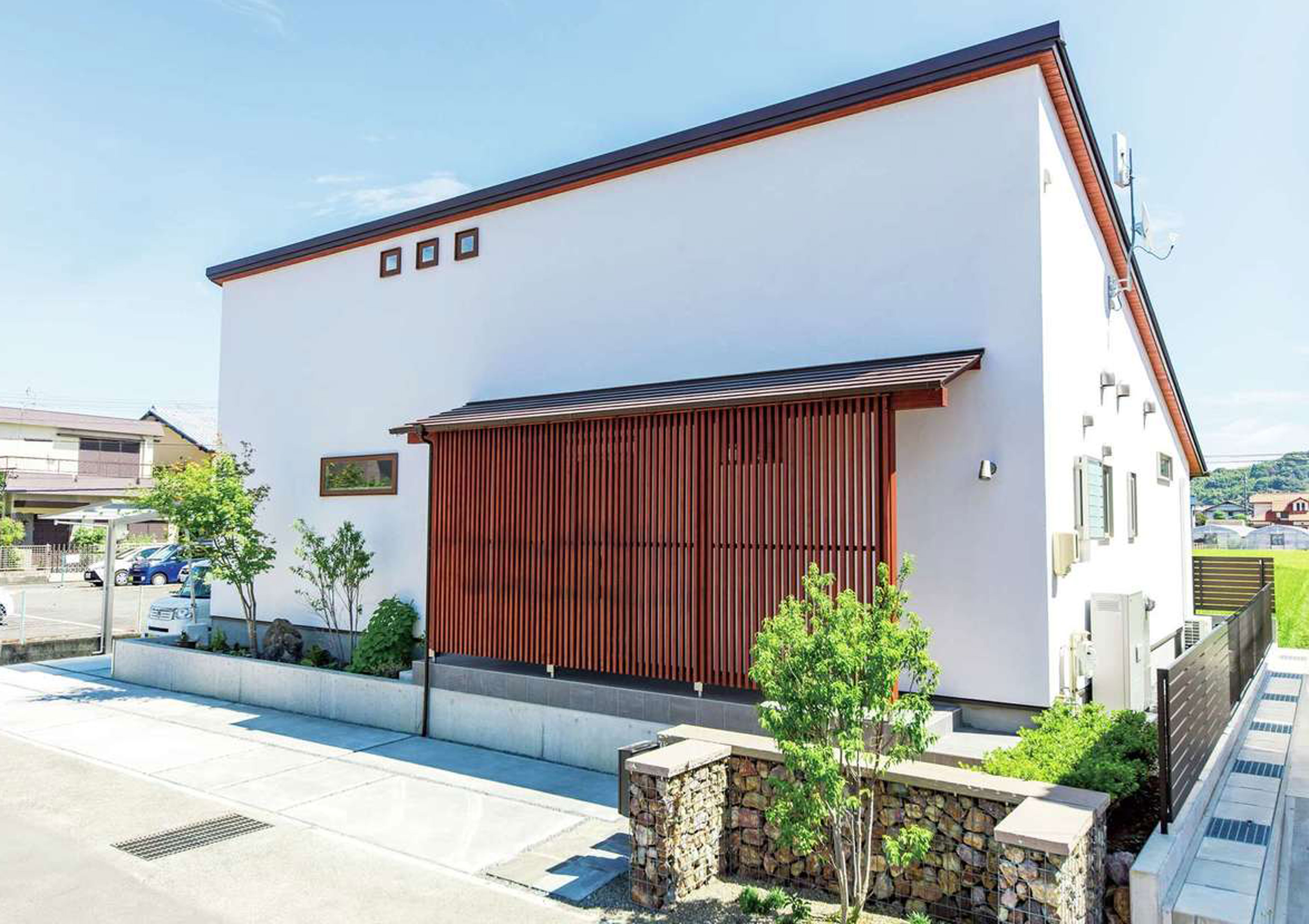 ヒノキと漆喰に包まれた つながり を育む平屋の家 Chiquita Home 杉山建築 の新築施工例 イエタテ