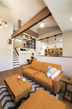 スキップフロアで趣味を満喫 年中快適＆低燃費な平屋の家