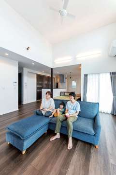 高天井にシアタールームも 満足度120%「多層空間®の家」