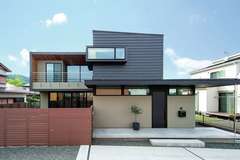 毎日でも人を招きたくなる Ｌ字型の建築家住宅