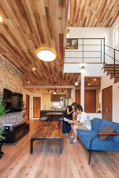 1,000万円台で夢実現！ ブルックリンスタイルの家