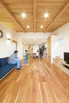 共働き・子育て夫婦に優しい 断熱と調湿を備えた住まい