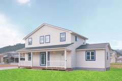 青空に映える西海岸風サーファーズハウス