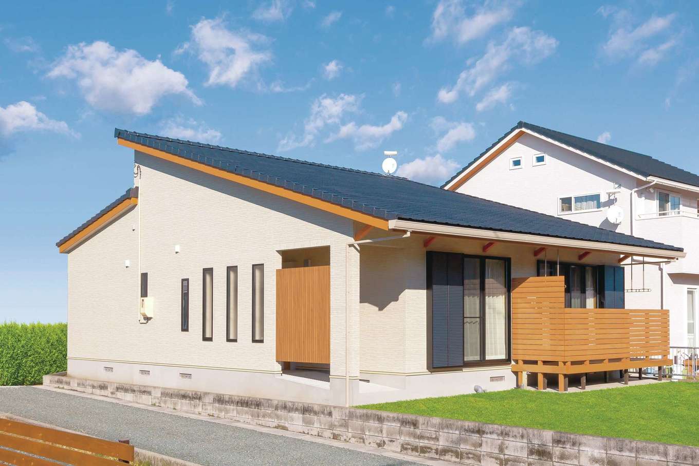 こんな平屋で暮らしたい 天然木の安らぎに満ちた家 住まいるコーポレーションの新築施工例 イエタテ