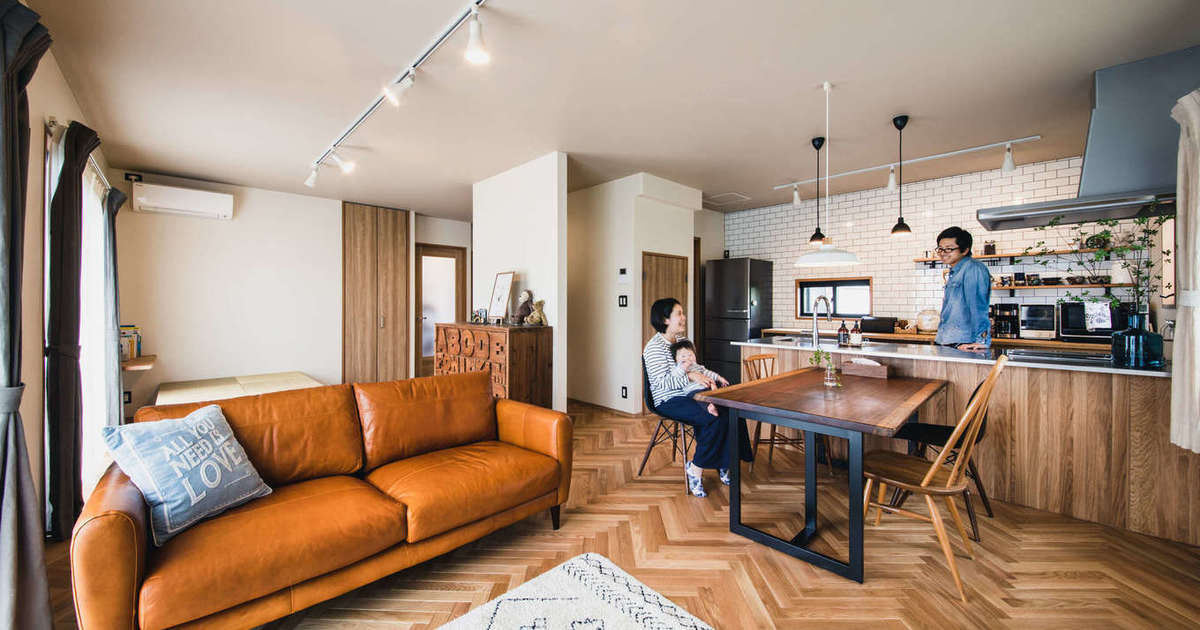 築15年の軽量鉄骨住宅が 自分たちらしいナチュラルモダンな家に変身 Alain アラン のリノベ事例 イエタテ