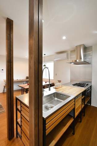 使い勝手の良いキッチン イエタテ