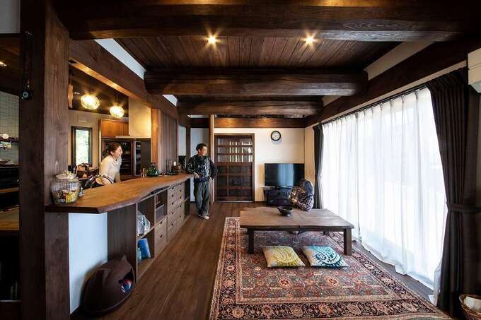 住むほどに愛着が湧く古民家 アジアンスタイルの家 ツリーズの新築施工例 イエタテ