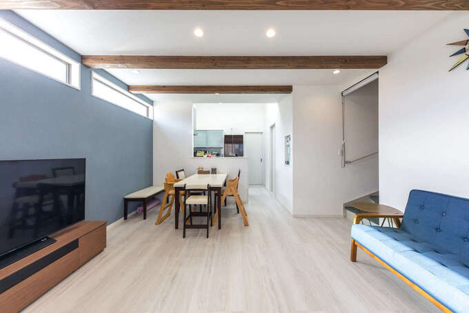 25坪に建つ家は 収納を工夫して広々スペースを確保 建築システム 狭小住宅専門店 の新築施工例 イエタテ