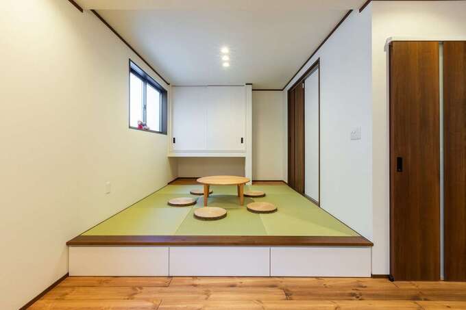 多目的に使えるリビング続きの和室 イエタテ