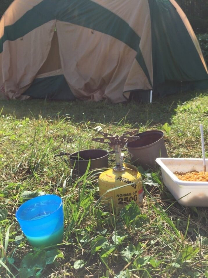 朝食風景