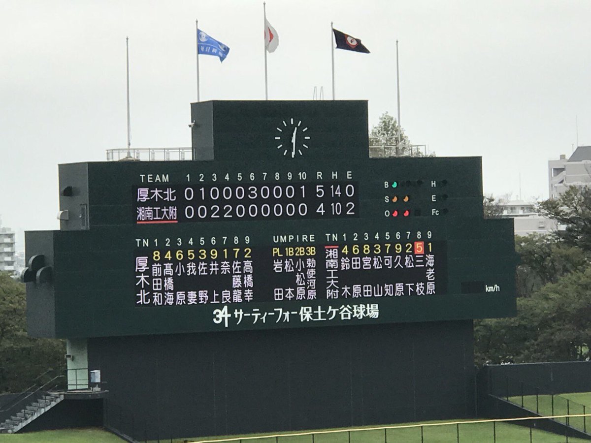 厚木北高校野球部では初の秋季県大会ベスト４進出 球歴 Com