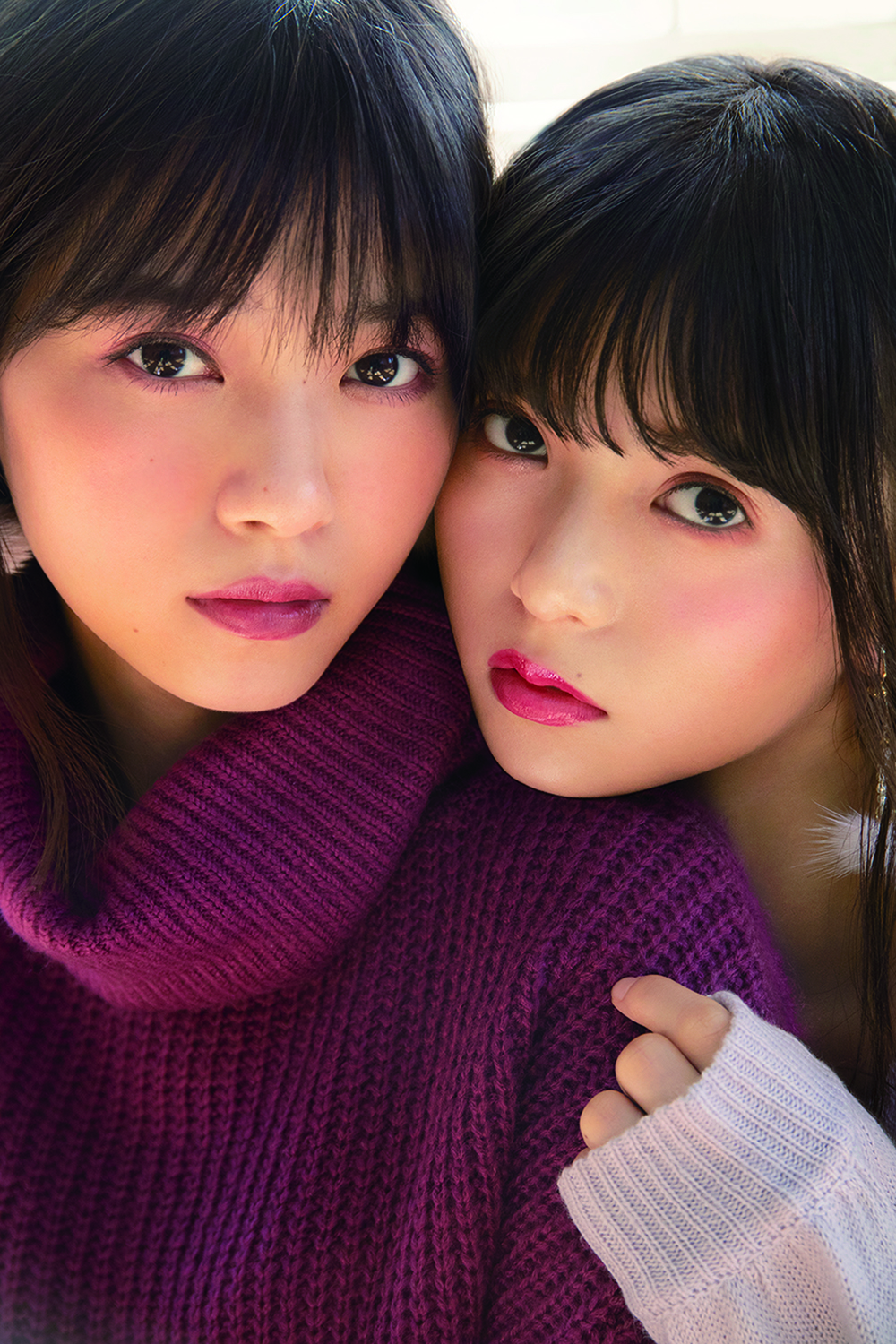 画像1 6 乃木坂46西野七瀬 齋藤飛鳥 密着2ショットが美しい 秋冬の Grl スタイル披露 モデルプレス