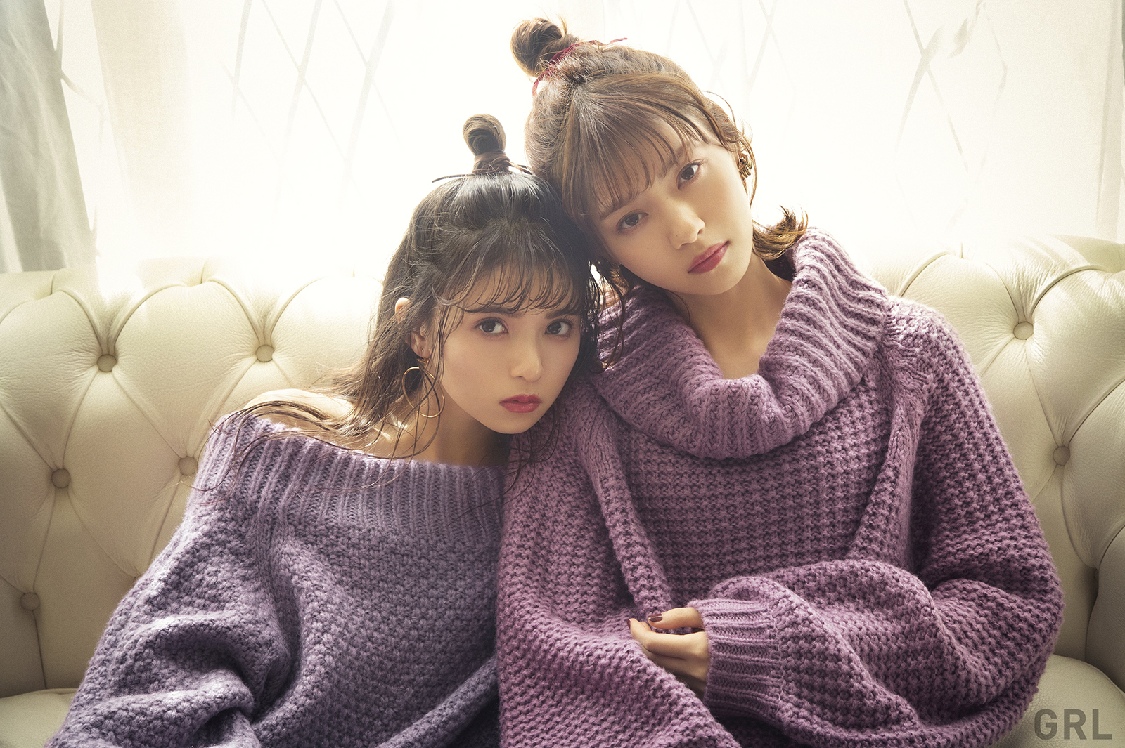 画像1/7）乃木坂46西野七瀬＆齋藤飛鳥、モテを狙った「GRL」ふわ