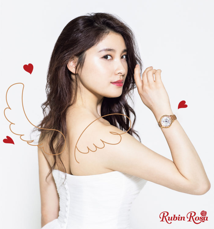 土屋太鳳、描き下ろしイラストをデザイン「Rubin Rosa」時計とコラボ 
