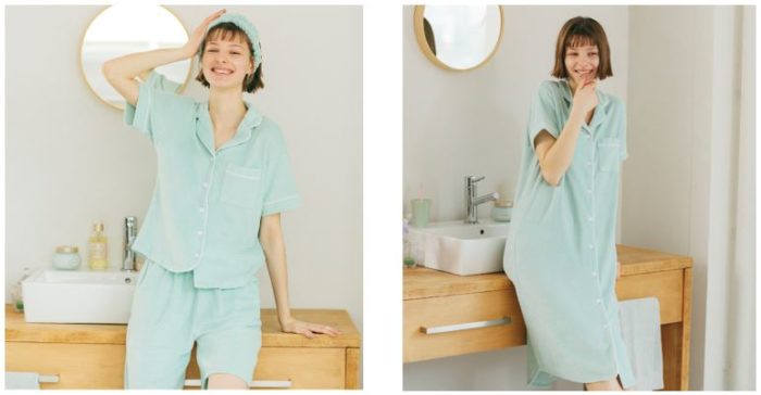 Gu 快適な ミントパジャマ 登場 Sabon と初タッグ モデルプレス