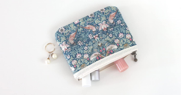 可愛くって便利☆「DDintex FLORET LONDON ティッシュポーチ」