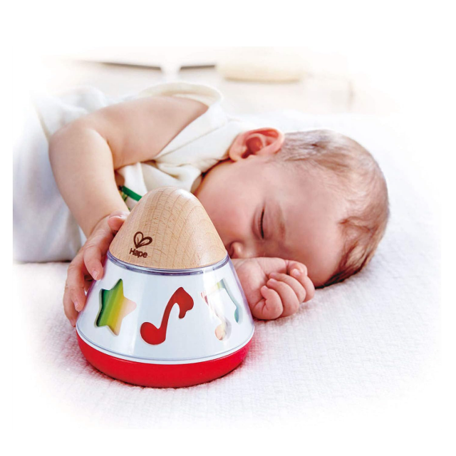 音と視覚で楽しめる♪「Hape(ハペ) 回転オルゴール」