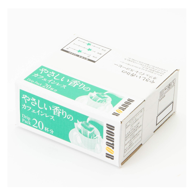 やさしい香り☆「ドトールコーヒー ドリップパック やさしい香りのカフェインレス 20杯分」