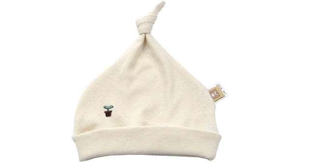 赤ちゃん用「日本製 オーガニックコットン フライス帽子」これからの季節におすすめ♪