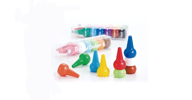 「ベビーコロール 12color」子どもが初めて使うクレヨン!