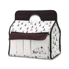 「ムーミン 収納ケース」たっぷり入るから、オムツも小物もすっきり収納！