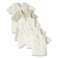 「オーガニックコットン肌着5枚組」敏感肌の赤ちゃんにも安心！