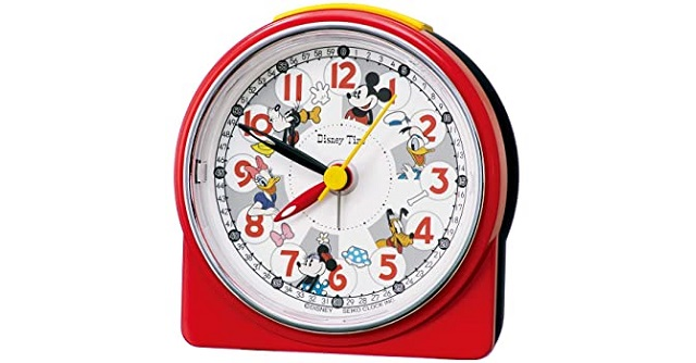 ミッキーの目覚まし時計 時計を読む練習にピッタリ Cozre コズレ 子育てマガジン
