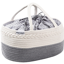 「おむつストッカー」赤ちゃんのお世話グッズがたっぷり入る大容量サイズ！